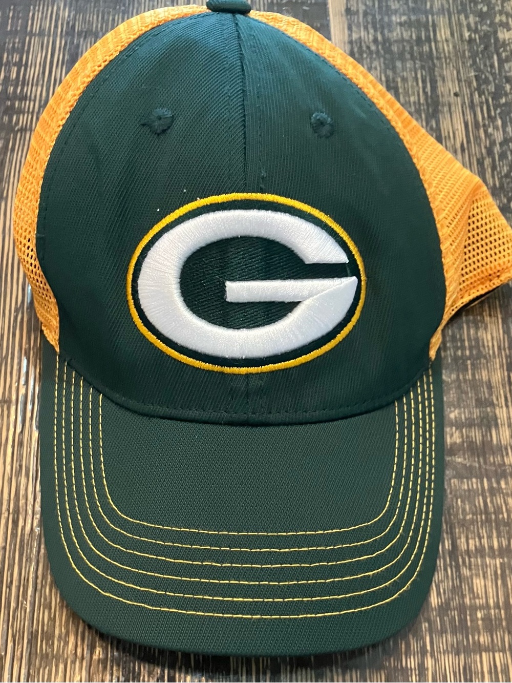 NFL Team Apparel Men’s GB Packer Cap